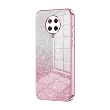 Xiaomi Redmi K30 Pro/Ultra Pink Glitter Gradient Phone Case - 1