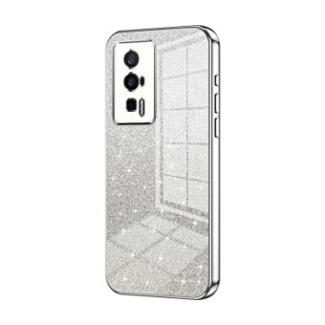 Xiaomi Redmi K60/K60 Pro Silver Gradient Glitter Phone Case - 1