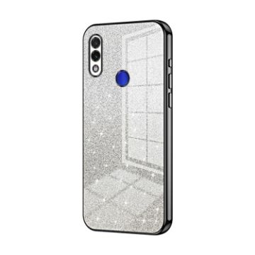 Xiaomi Redmi Note 7/7 Pro Gradient Glitter Electroplated Case Black - 1