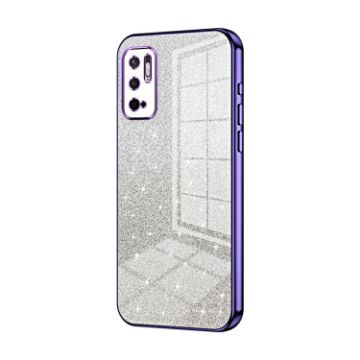 Xiaomi Redmi Note 10 5G/10T 5G Purple Glitter Phone Case - 1
