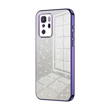 Xiaomi Redmi Note 10 Pro 5G/Poco X3 GT Glitter Phone Case Purple - 1
