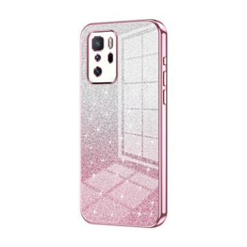 Xiaomi Redmi Note 10 Pro 5G/Poco X3 GT Pink Glitter Phone Case - 1