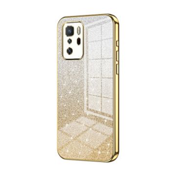Xiaomi Redmi Note 10 Pro 5G/Poco X3 GT Glitter Gold Phone Case - 1