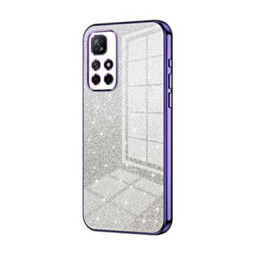 Xiaomi Redmi Note 11T/11S 5G Purple Glitter Gradient Phone Case - 1