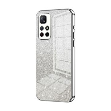 Xiaomi Redmi Note 11T/11S 5G Silver Glitter Gradient Phone Case - 1