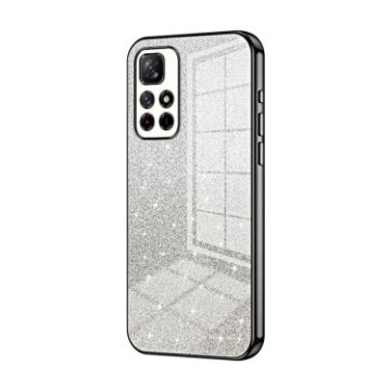 Xiaomi Redmi Note 11T/11S 5G Glitter Gradient Phone Case Black - 1