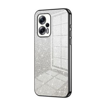 Xiaomi Redmi Note 11T Pro/Poco X4 GT Glitter Electroplated Case Black - 1