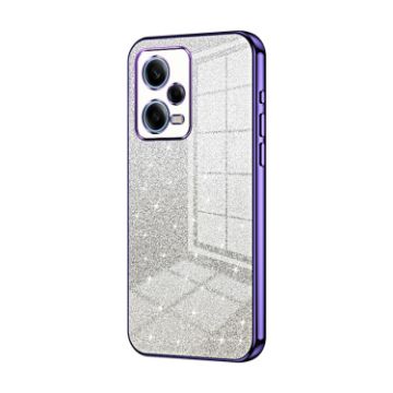 Xiaomi Redmi Note 12 Pro 5G Purple Glitter Gradient Phone Case - 1