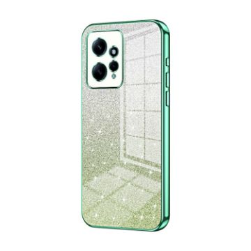 Xiaomi Redmi Note 12 4G Green Glitter Electroplated Phone Case - 1