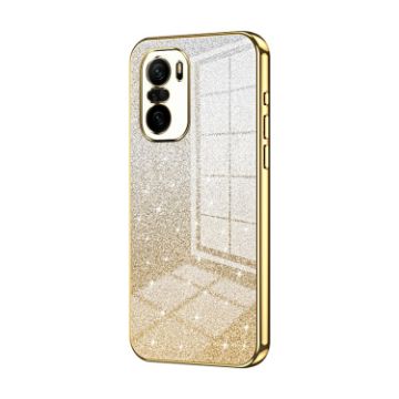 Xiaomi Redmi K40/K40 Pro/Pro+ Gold Glitter Gradient Phone Case - 1
