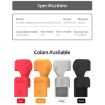 DJI Osmo Pocket 3 Sunnylife Silicone Protective Case Red OP3-BHT746 - 4