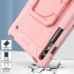 Samsung Galaxy Tab S9 FE+/S9+ Rose Gold Handle Robot Silicone Case - 5