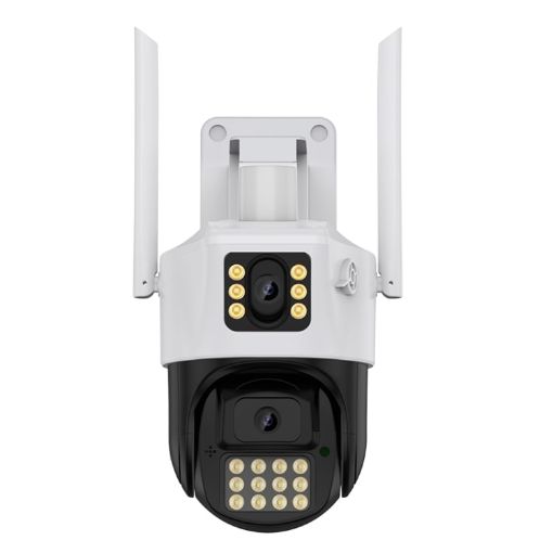 QX86 Motion Tracking Night Vision Smart Camera with Voice Intercom, AU Plug - 1