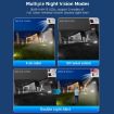 QX86 Motion Tracking Night Vision Smart Camera with Voice Intercom, AU Plug - 9