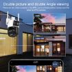 QX103 Humanoid Recognition AI Alarm WiFi Dome Dual IP Camera EU Plug - 7