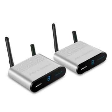Measy AV230-2 Wireless AV Transmitter + 2 Receivers, 300m Range, US Plug - 1