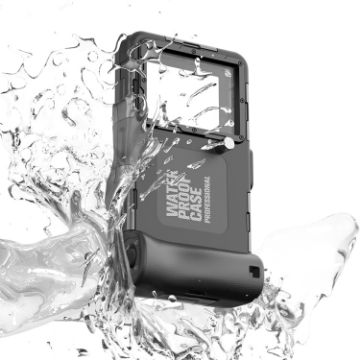 Diving Shell Gen2 IP68 Waterproof Phone Case - Black Upgrade - 1