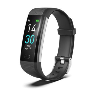 S5-4 Smart Bracelet IP68 Waterproof Heart Rate Fitness Tracker Watch Black - 1