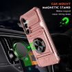 Samsung Galaxy A25 5G Shockproof Card Case with Ring Holder - Rose Gold - 2