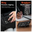 Samsung Galaxy A55 5G Shockproof Card Case with Ring Holder (Black) - 7