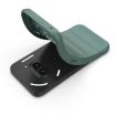 Magic Shield TPU + Flannel Phone Case for Nothing Phone 2a - Dark Blue - 5