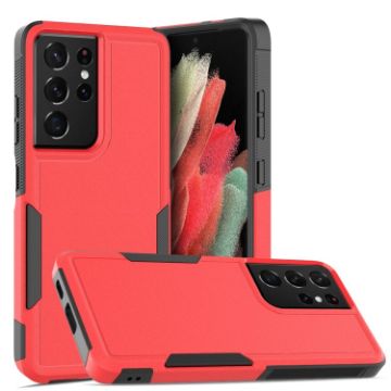 Samsung Galaxy S21 Ultra 5G Red 2 in 1 PC + TPU Phone Case - 1