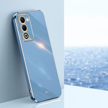 OPPO A5 4G/5G XINLI 6D Electroplate TPU Case - Celestial Blue - 1