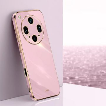 OPPO Find X8 Ultra XINLI 6D Electroplate TPU Case - Cherry Purple - 1