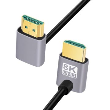 HDMI Male to Male Dual Elbow Adapter Cable 0.5m (Dual Up Bend) - 1