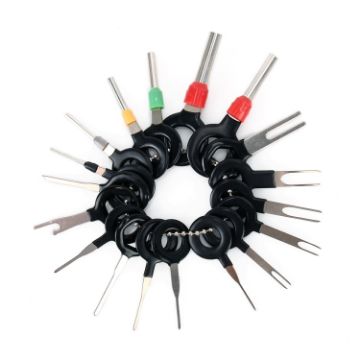 18 PCS Auto Car Wire Harness Terminal Extraction Tool Set - 1