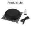 CARZOR Z1 USB Car Air Purifier - Negative Ions Cleaner, Black, 2W - 9