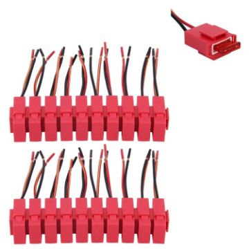 20 PCS Waterproof Ceramic Connector Blade Fuse Box Holder - Removable - 1