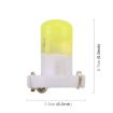 10 PCS 2W T3 Wedge LED Dashboard Bulb - White Light Indicator Lamp - 3
