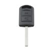 Opel Car Key Replacement Case with Blade - 2 Button Key Shell - 2