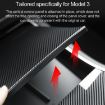 Tesla Model 3 Pre-2021 Central Control Panel Sticker Carbon Fiber Black - 6
