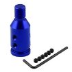 Blue Car Threaded Shifter Gear Shift Knob Adapter 12 x 1.25 - 2
