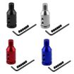 Blue Car Threaded Shifter Gear Shift Knob Adapter 12 x 1.25 - 6