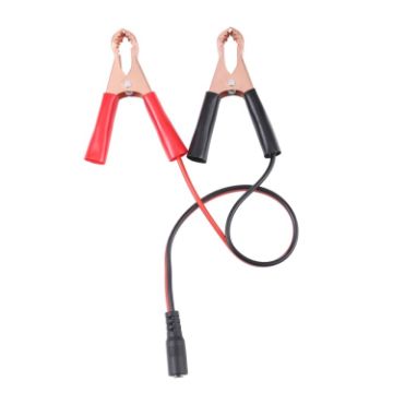 Car DC 5.5x2.1 Interface Crocodile Clip Charging Cable - 1