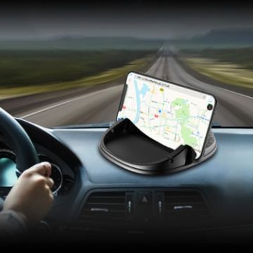 Universal Car Center Console Phone Holder - Navigation Mount Bracket - 1