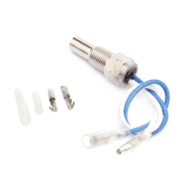 Universal Car Water & Oil Temp Gauge Sensor with White & Blue Cable - 1
