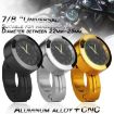 Motorcycle Handlebar Clock Quartz Watch with Lock 22-25mm (Black) - 7