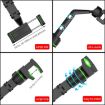 1st Gen Grey Multifunctional Car Rearview Mirror & Rear Seat Phone Holder - 4