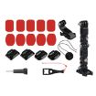 Cycling Helmet Mount Set for GoPro, Insta360, DJI - J-Hook & Screw - 2