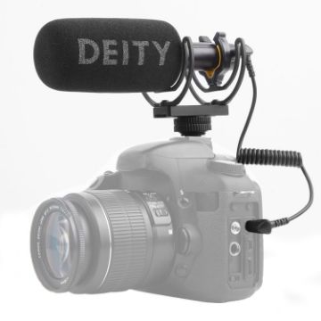 Deity V-Mic D3 Shotgun Microphone - Black Directional Condenser Mic - 1