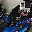 Motorcycle Rearview Mirror Bracket for GoPro, Insta360, DJI Osmo (Blue) - 8