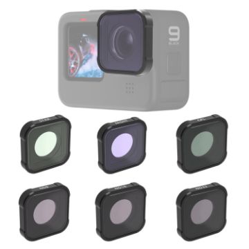 JSR KB Series Lens Filter Set for GoPro HERO13/12/11/10/9 Black - 1