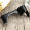 Sony ILCE-7RM4/A7RM4/A7R IV PU Leather Camera Half Case Base, Black - 4