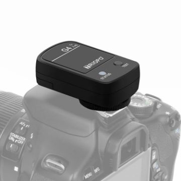 TRIOPO G4 Wireless Flash Speedlite Trigger with Hot Shoe - Black - 1