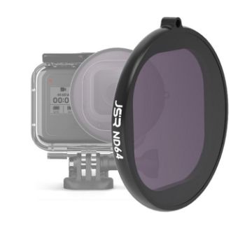 JSR ND64 Lens Filter for GoPro HERO8 Black - Round Housing - 1
