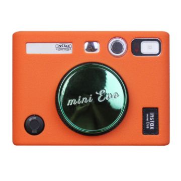 Silicone Case for FUJIFILM instax mini Evo - Orange Protective Cover - 1